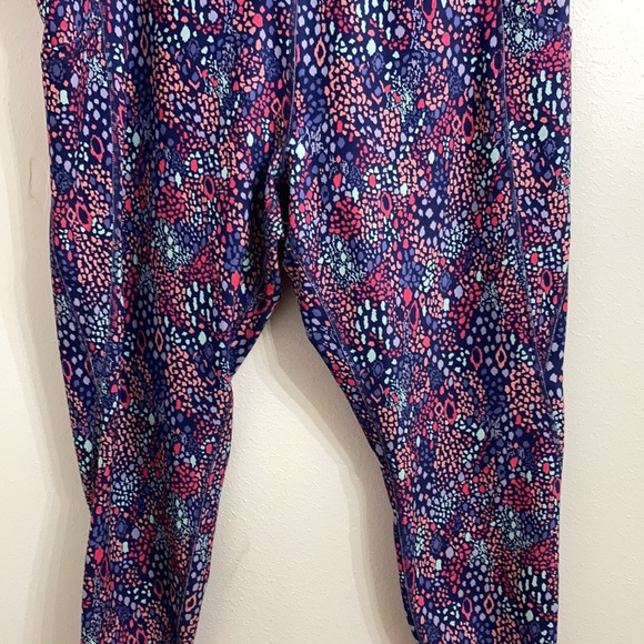 EUC Colorful Ankle Leggings Plus Size 2X - Picture 6 of 11